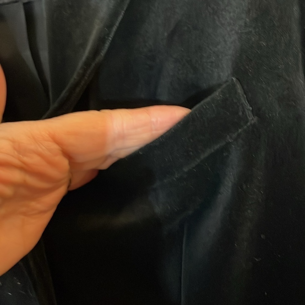 Ralph Lauren LRL Edwardian Tuxedo Black Velvet Blazer - Picture 9 of 13
